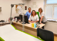 MUDr. Martina Pokorná, Ph.D. (uprostřed), Jana Beytlerová (vpravo) a Věra Václavková Třísková (vlevo)