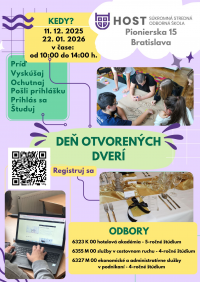 Deň otvorených dverí 2025/2026